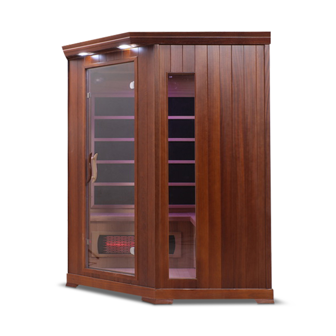 4 Person Full Spectrum Corner Infrared Sauna