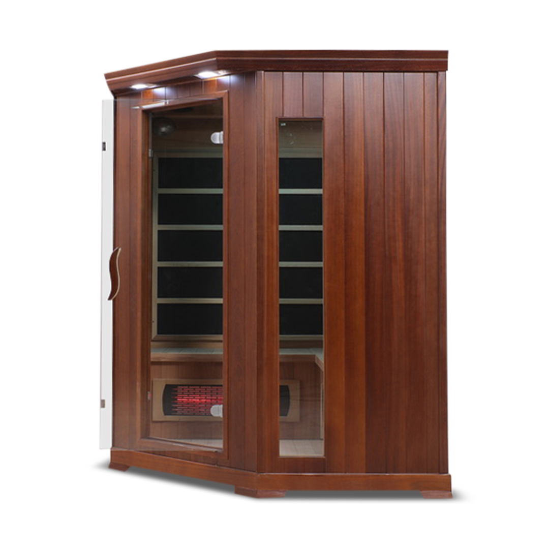 4 Person Full Spectrum Corner Infrared Sauna