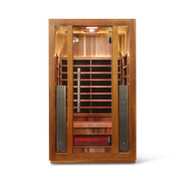 2 Person Smart Full Spectrum Sauna — Cedar