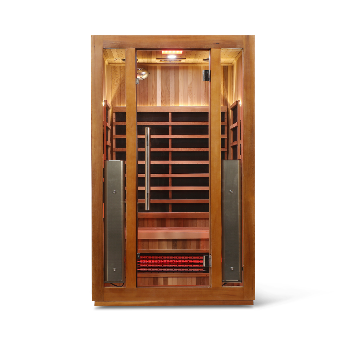 2 Person Smart Full Spectrum Sauna — Cedar
