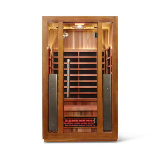 2 Person Smart Full Spectrum Sauna — Cedar