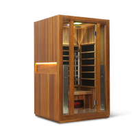 2 Person Smart Full Spectrum Sauna — Cedar