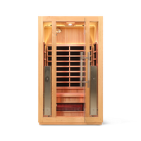 2 Person Smart Full Spectrum Sauna — Hemlock