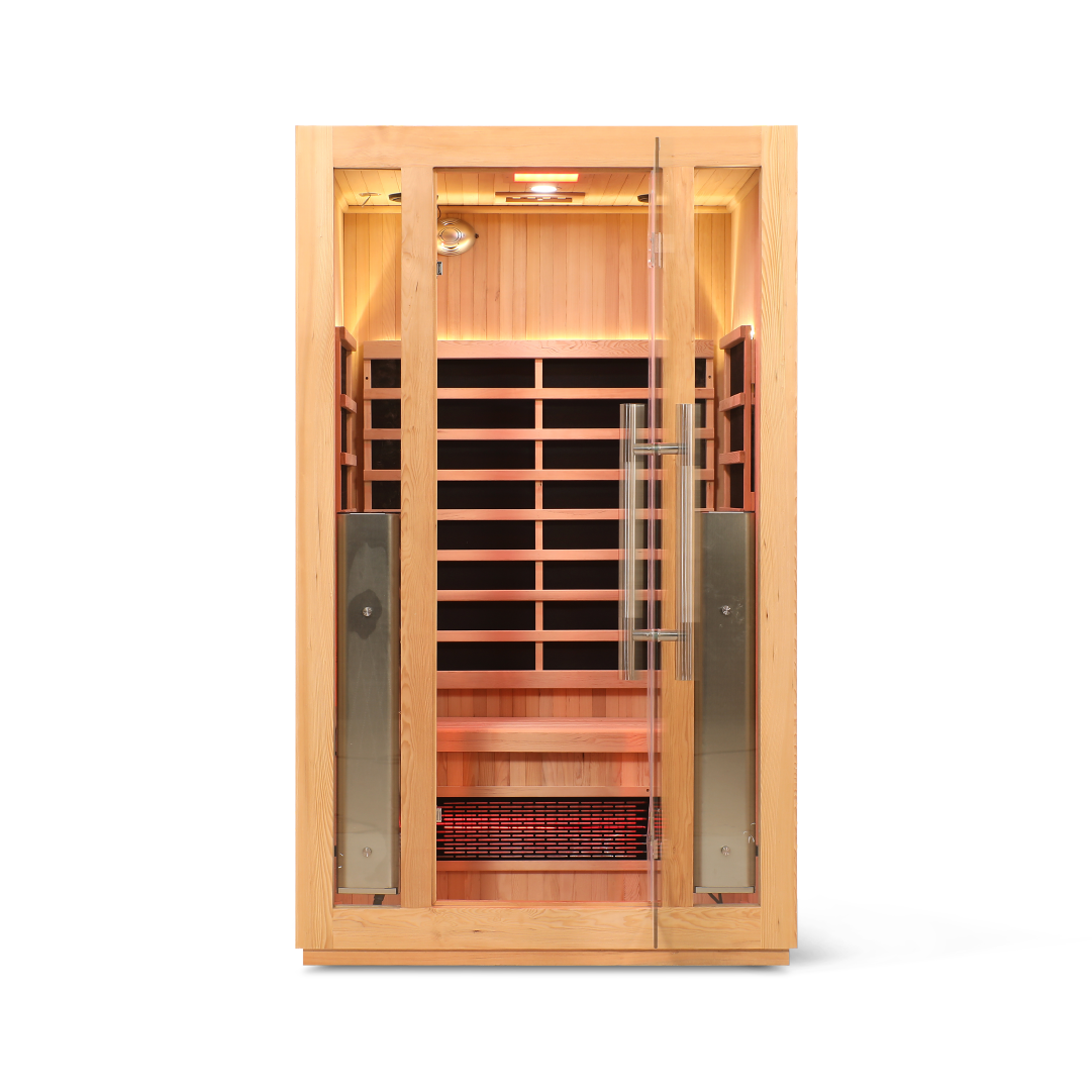 2 Person Smart Full Spectrum Sauna — Hemlock