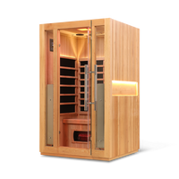 2 Person Smart Full Spectrum Sauna — Hemlock