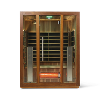 3 Person Smart Full Spectrum Sauna — Cedar