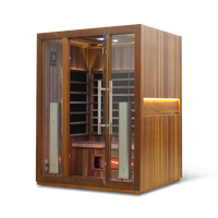 3 Person Smart Full Spectrum Sauna — Cedar