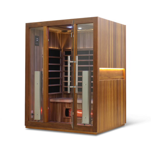 3 Person Smart Full Spectrum Sauna — Cedar