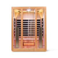 3 Person Smart Full Spectrum Sauna — Hemlock