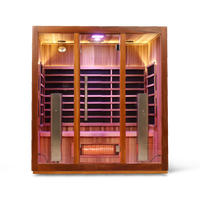 4 Person Smart Full Spectrum Sauna — Cedar