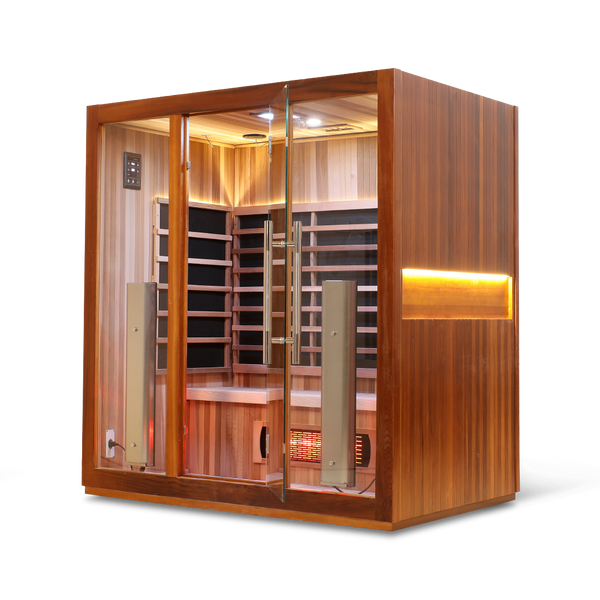 4 Person Full Spectrum "Smart" WIFI Infrared Sauna