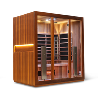 4 Person Smart Full Spectrum Sauna — Cedar