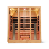 4 Person Smart Full Spectrum Sauna — Hemlock