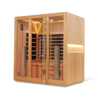 4 Person Smart Full Spectrum Sauna — Hemlock