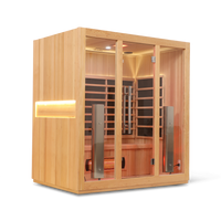 4 Person Smart Full Spectrum Sauna — Hemlock