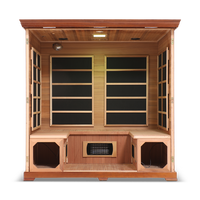 4 Person Full Spectrum Infrared Sauna — Cedar