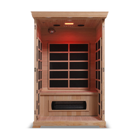 2 Person Full Spectrum Infrared Sauna — Hemlock