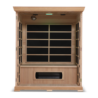 3 Person Full Spectrum Infrared Sauna — Hemlock