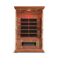 2 Person Full Spectrum Infrared Sauna — Cedar