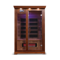 2 Person Full Spectrum Infrared Sauna — Cedar