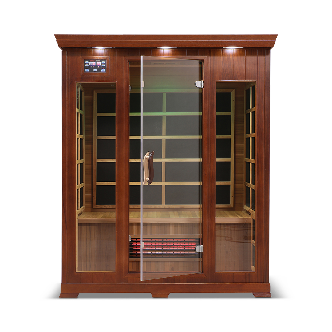 3 Person Infrared Sauna Front View