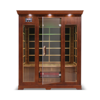 3 Person Full Spectrum Infrared Sauna — Cedar