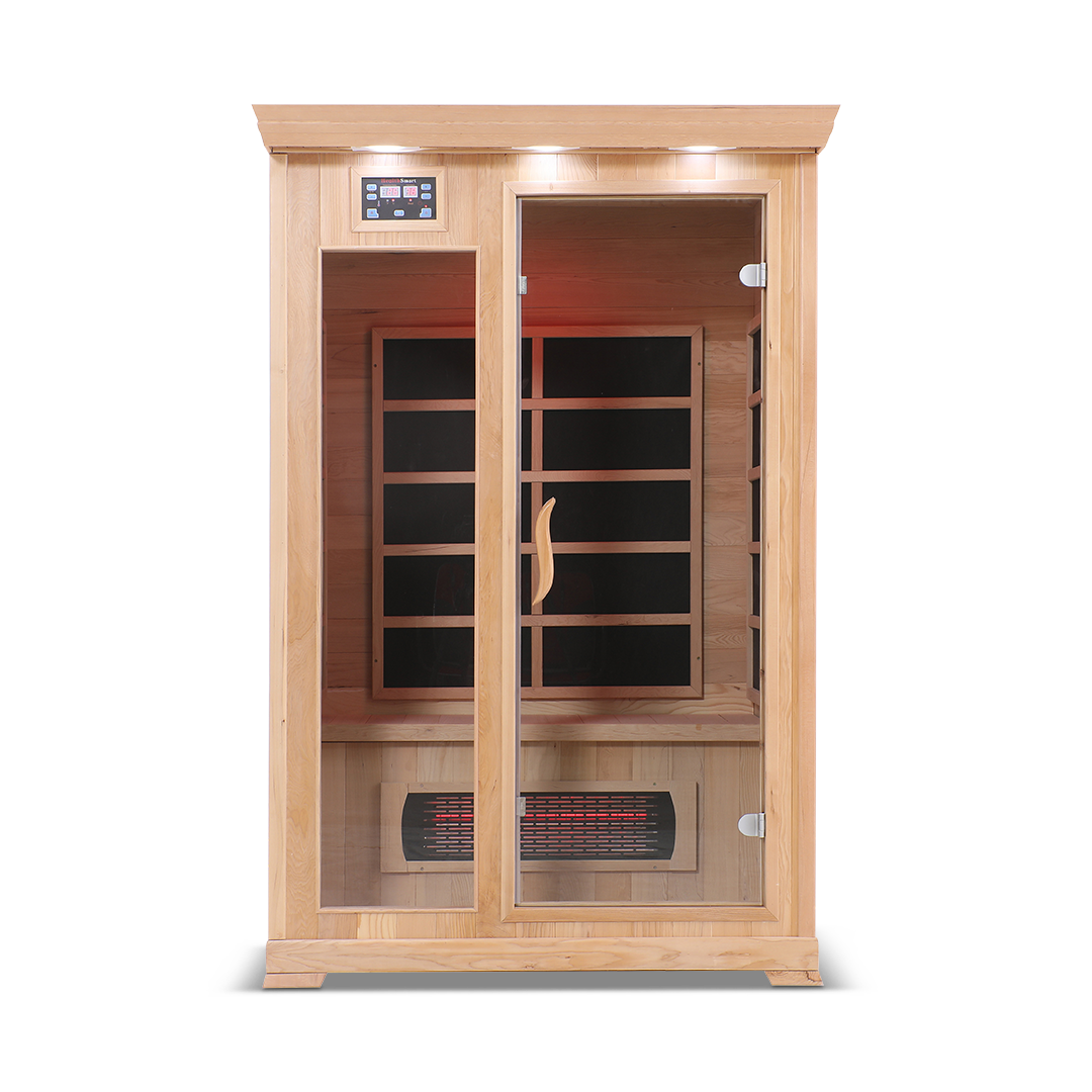 2 Person Full Spectrum Infrared Sauna — Hemlock