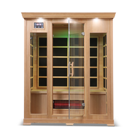 3 Person Full Spectrum Infrared Sauna — Hemlock