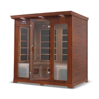 4 Person Full Spectrum Infrared Sauna — Cedar