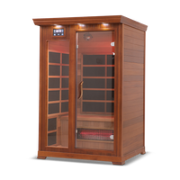 2 Person Full Spectrum Infrared Sauna — Cedar