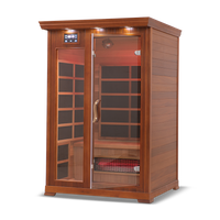 2 Person Full Spectrum Infrared Sauna — Cedar