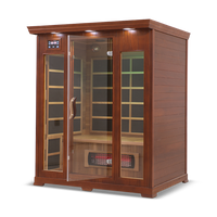 3 Person Full Spectrum Infrared Sauna — Cedar