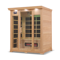 3 Person Full Spectrum Infrared Sauna — Hemlock