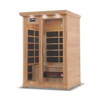 2 Person Full Spectrum Infrared Sauna — Hemlock