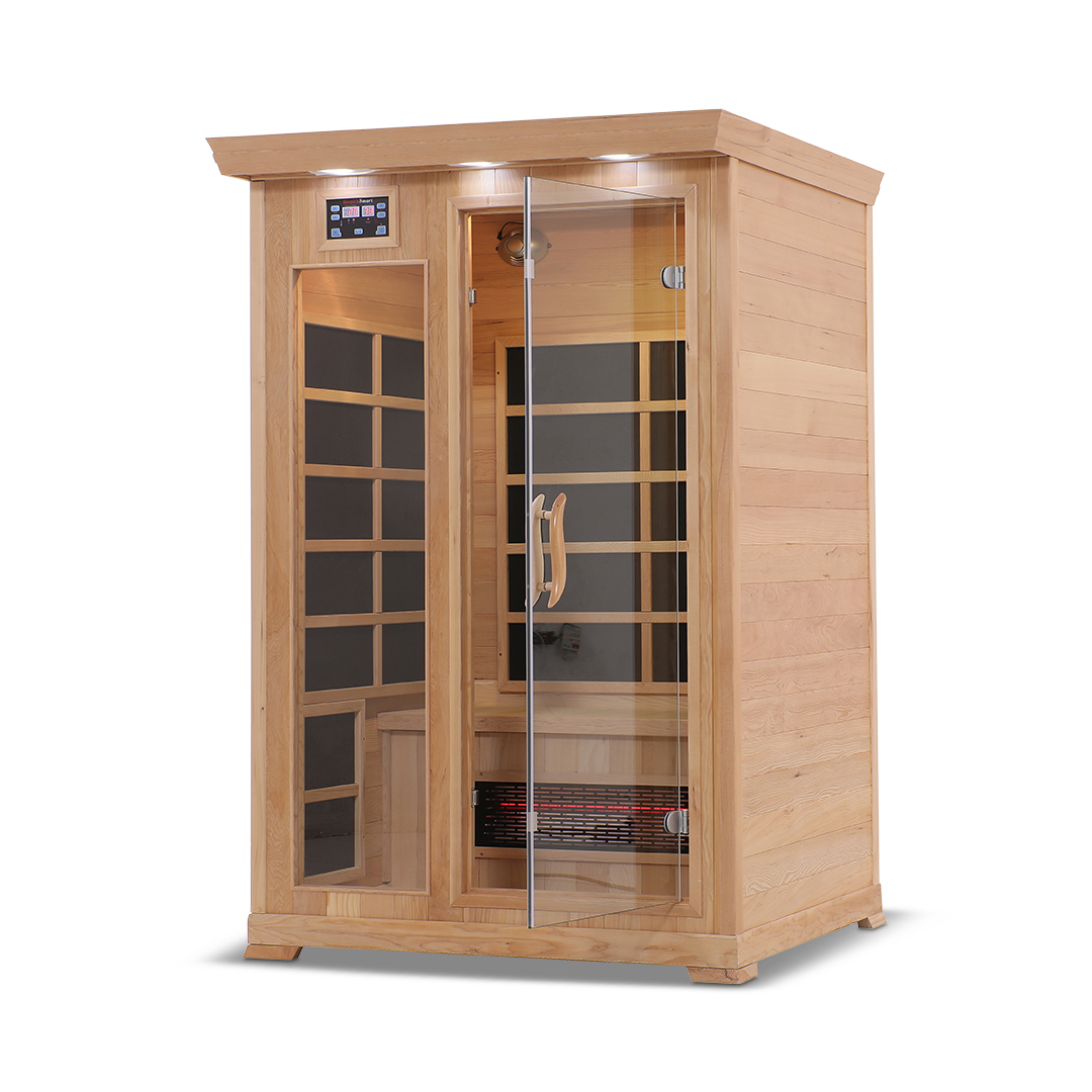 2 Person Full Spectrum Infrared Sauna — Hemlock