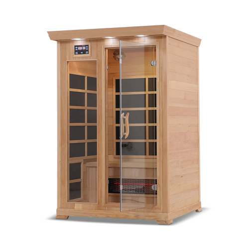 2 Person Full Spectrum Infrared Sauna — Hemlock
