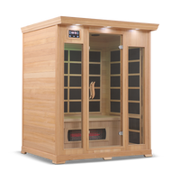 3 Person Full Spectrum Infrared Sauna — Hemlock